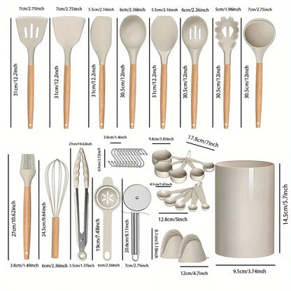 Silicone Utensil Set