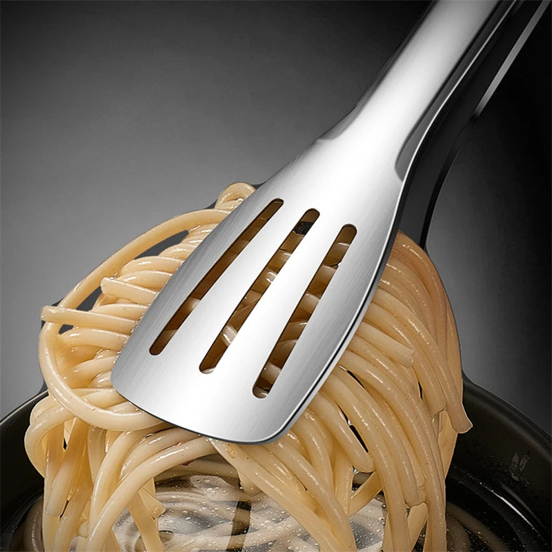 Non-Slip Stainless Steel Tongs